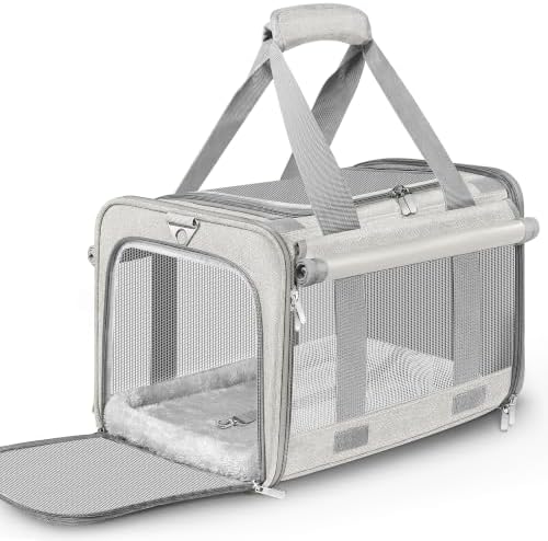 Soft Sided Cat Carrier for Anxious Pets by Unknown