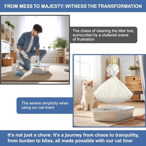 Simply Seniors Cat Litter Box Liners 30 Extra Large Scratch-Resistant Bags - Image 6