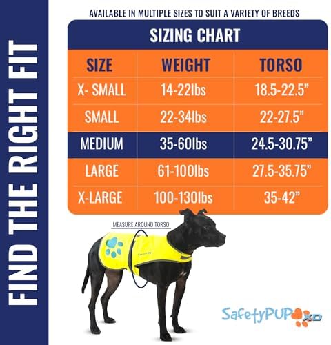 Reflective Dog Vest, Hi Vis Safety Gear - Image 2