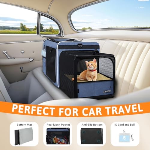 Petskd Side Expandable Extra Large Cat Carrier - Image 2