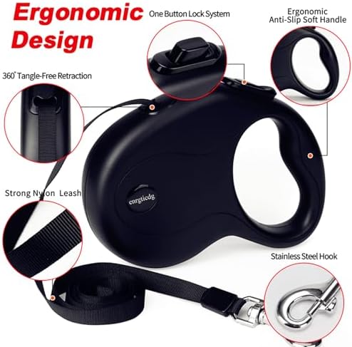enrgticdg 16Ft Retractable Dog Leash, Light Weight Leash - Image 4