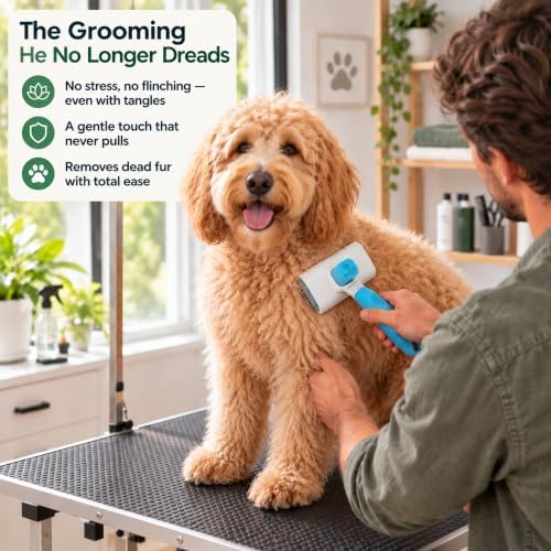 Premium Deshedding Slicker Brush - Image 3