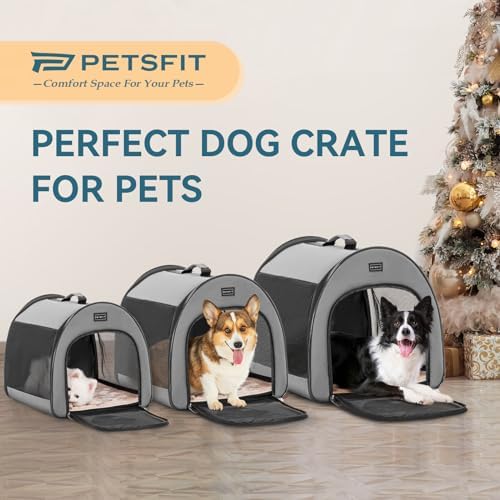 PETSFIT Soft Dog Crate, Dog Travel Crate - Image 2