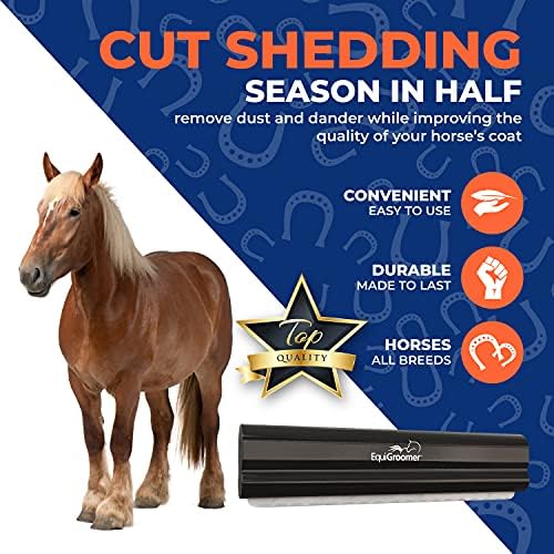 EquiGroomer 8-Inch Deshedding Brush - Image 6
