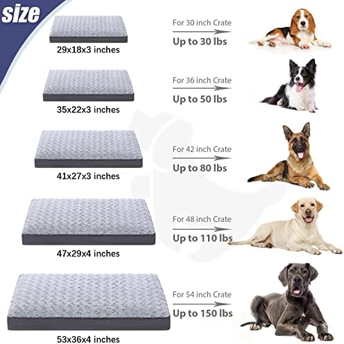 KSIIA Washable Dog Crate Bed Waterproof - Image 6