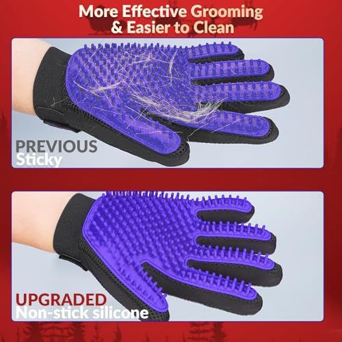 Pet Hair Removal Glove with 255 Silicone Tips - Image 2