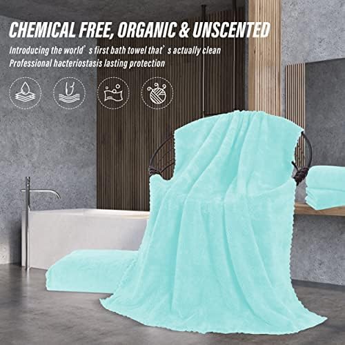 MOONQUEEN 2 Pack Premium Bath Towel Set - Image 5