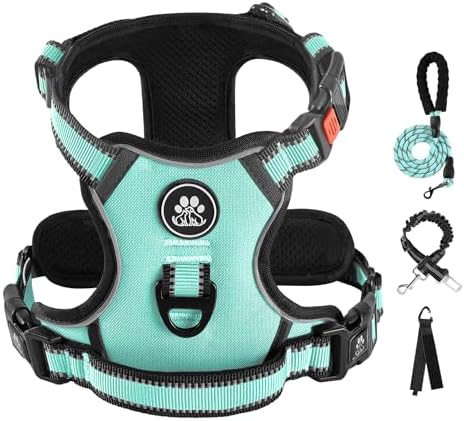 IVY&LANE No Pull Dog Harness for Medium Dogs, Reflective Dog Vest Harness by IVYLANE