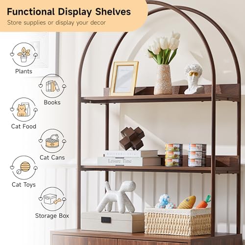 Arched Cat Litter Box Enclosure - Image 3