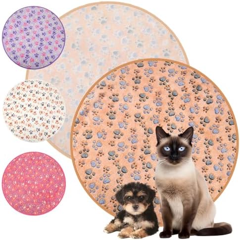 Tatuo 4 Pack Fleece Dog Blanket by Tatuo