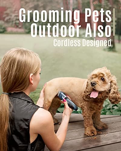 oneisall Dog Clippers Low Noise Grooming Kit - Image 3