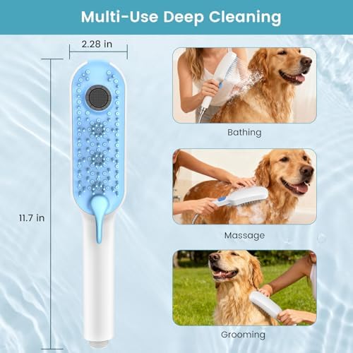 Dog Shower Attachment, Handheld Sprayer - Image 7