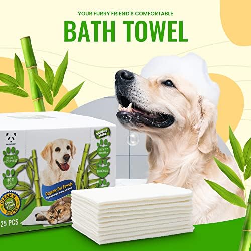 Bamboo Pet Towel 25 PCS - Image 2