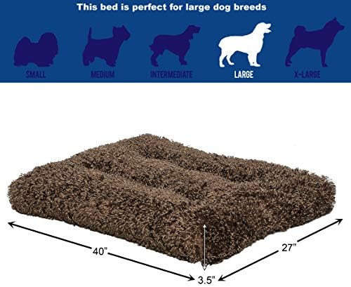 MidWest Homes for Pets Large QuietTime Deluxe Coco Chic Pet Bed, Ultra-Soft & - Image 4
