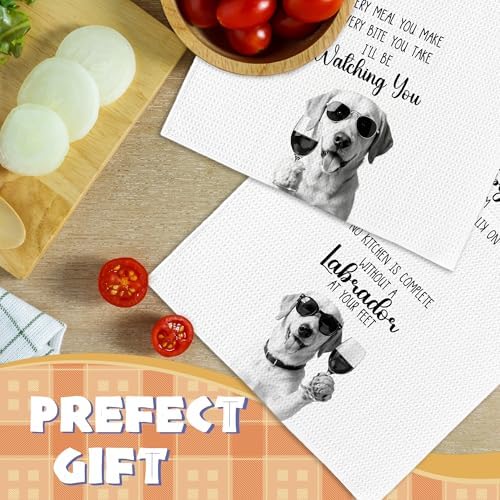 Dog Kitchen Towels Decor Set of 2 - Image 5
