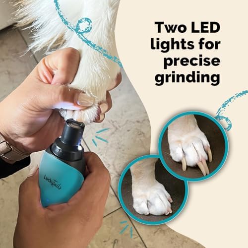 LuckyTail Dog Nail Grinder, Whisper-Quiet, Low-Vibration Trimmer - Image 6
