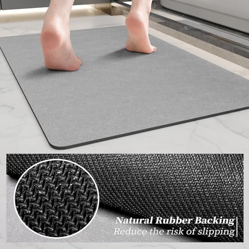 Extra Long Bath Rugs 59x17-Diatomaceous Earth Bath Mats - Image 4