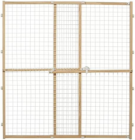 MidWest Homes for Pets Wire Mesh Pet Safety Gate, Dog Gate Expands From 29 by MidWestHomesForPets