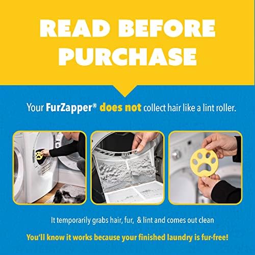 FurZapper Pet Hair Remover for Laundry, Dander from Clothes & Laundry - Image 4
