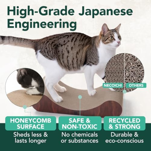Necoichi Cardboard Cat Scratcher Bed - Image 4