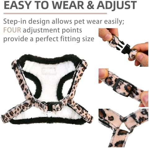 PUPTECK Dog Harness and Leash Set Small Sized, Step in No Pull Adjustable Puppy - Image 3