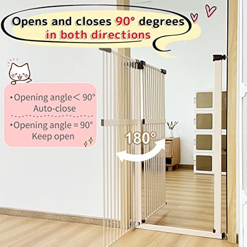 Lumizone 61.02" Extra Tall Pet Gate - Image 7