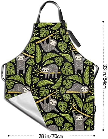Giwawa Apron Unisex Resistant 33 x 28 inches - Image 5