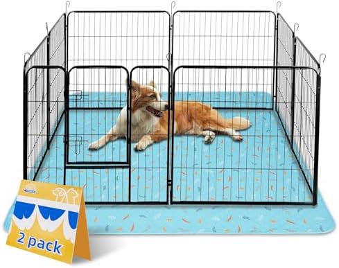 Sunheir Washable Pee Pads for Dogs Extra Large 48" x 60" 2-Pack, Reusable Puppy by SUNHEIR