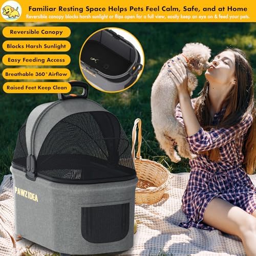 PAWZIDEA Portable Small Dog Crate - Image 6