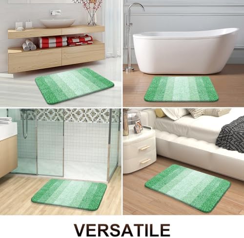 OLANLY Bathroom Runner Rug 47x17, Extra Soft Absorbent Microfiber Bath Rugs - Image 6