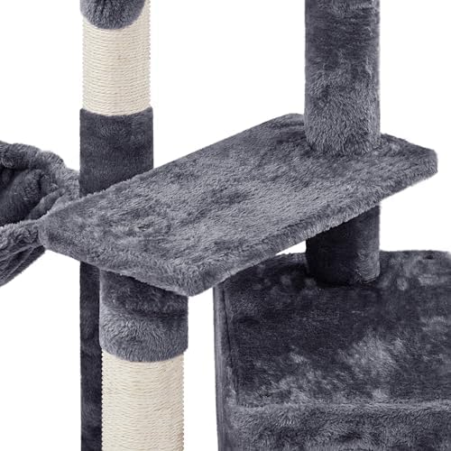 Topeakmart Cat Tree, 34in Cat Tower - Image 5