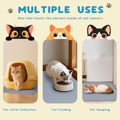 Cat Litter Mat, Silicone Litter Trapping Mat - Image 7