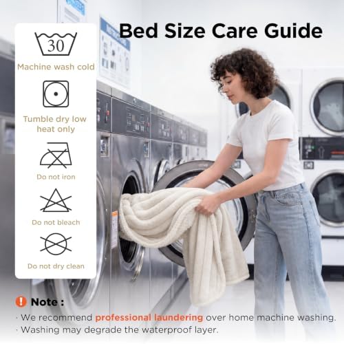 Bedsure ComfyFleece® Waterproof Blanket - Image 5