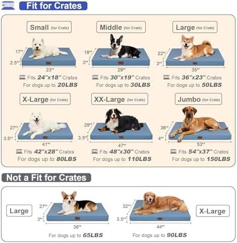 Waterproof Orthopedic Outdoor Dog Bed XL - Image 2