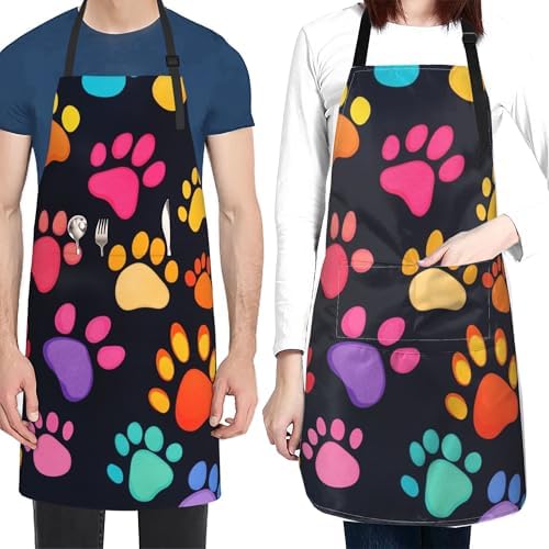 Art Apron with Pocket for Women Men - Image 5
