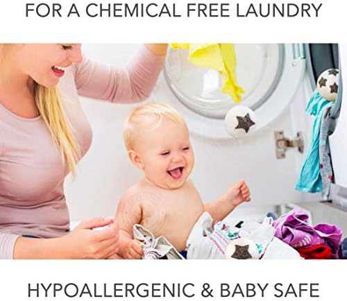Friendsheep Wool Dryer Balls, Organic Reusable Fabric Softener Alternative - Image 3