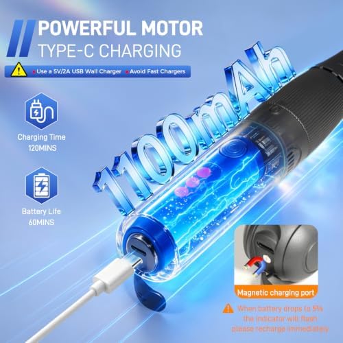 Cordless Rotary Tool Kit, Rechargeable Mini Rotary Tools - Image 4