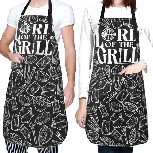 Art Apron with Pocket for Women Men - Image 6
