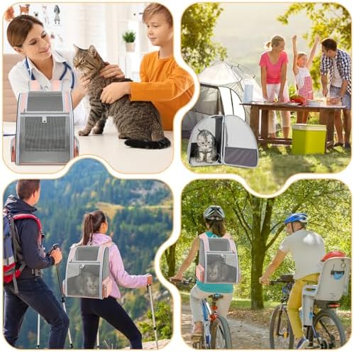 Cat Backpack Carrier Large Pet Backpack - Image 7