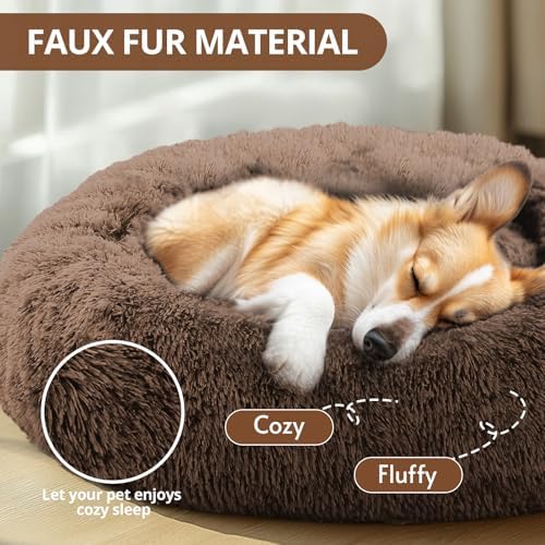 JOLLYVOGUE Calming Dog & Cat Bed 45" - Image 2