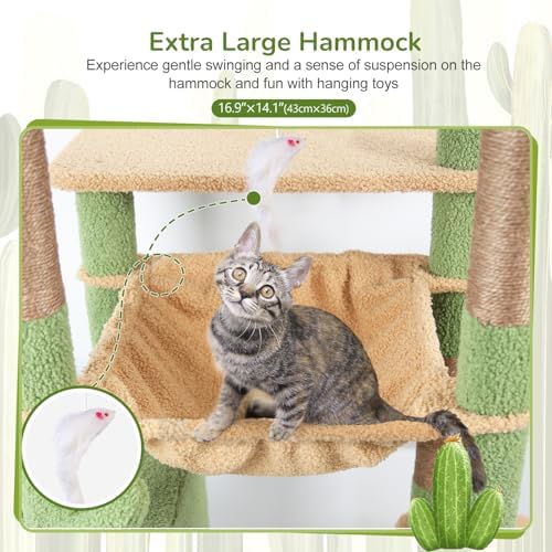 Globlazer F70 Pro Cactus Heavy Duty Cat Tree Tower - Image 4