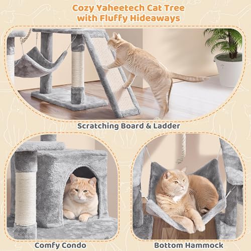Yaheetech Cat Tree Tower for Large Cats - Image 4