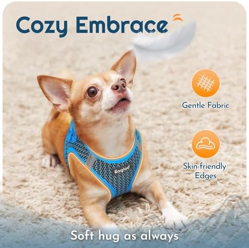 Eagloo Small Dog Harness and Leash Set, Step in Extra Small Puppy Pet Vest - Image 4
