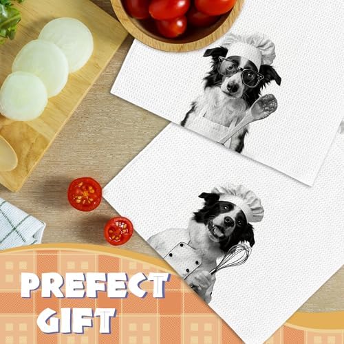 Dog Kitchen Towels Decor Set of 2 - Image 5