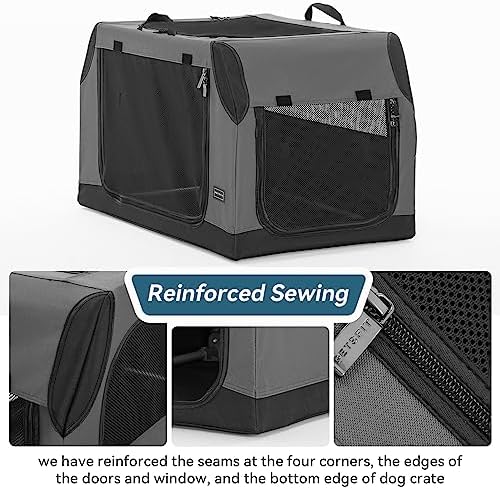 PETSFIT Travel Dog Crate, Soft Dog Crate - Image 4