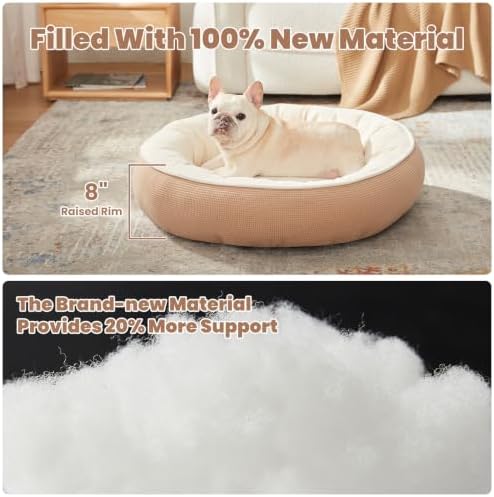 30 inches Soft Touch Fleece Donut Dog Bed - Image 4