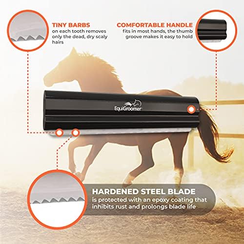 EquiGroomer 8-Inch Deshedding Brush - Image 5