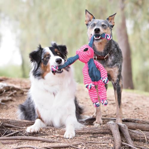 KONG Floppy Knots Rope and Plush Dog Toy, Medium/Large - Image 5
