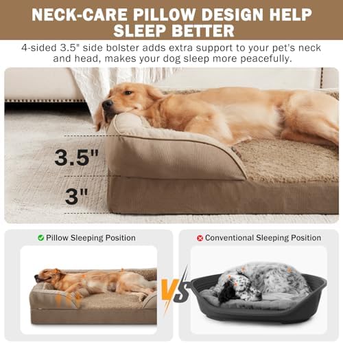 INVENHO Jumbo Orthopedic Dog Bed - Image 5