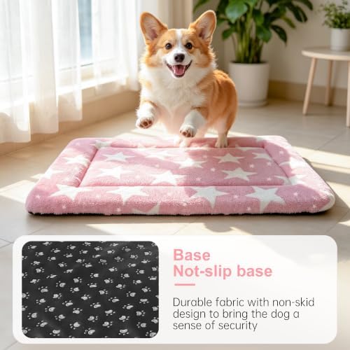Dog Bed Mat, Reversible Crate Pad & Cute Dog Bed - Image 6